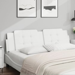 Coussin de tête de lit Zadar blanc 180 cm similicuir 629800629800