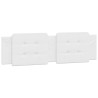Coussin de tête de lit Zadar blanc 180 cm similicuir 629800629800