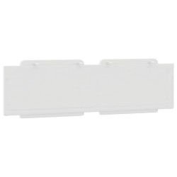 Coussin de tête de lit Zadar blanc 180 cm similicuir 629800629800