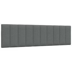 Coussin de tête de lit Hanko gris foncé 180 cm tissu 629803629803