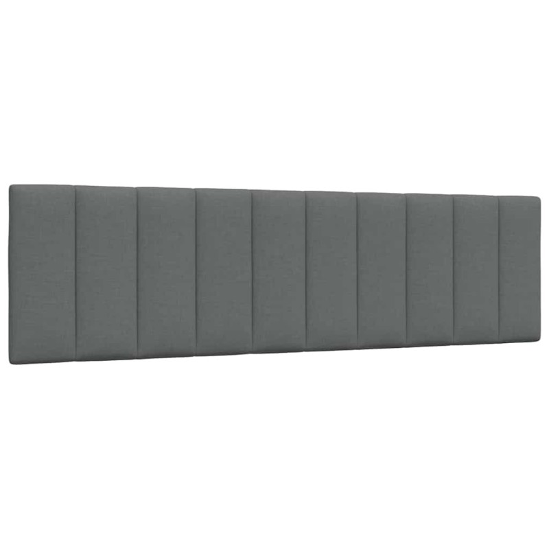 Coussin de tête de lit Hanko gris foncé 180 cm tissu 629803629803