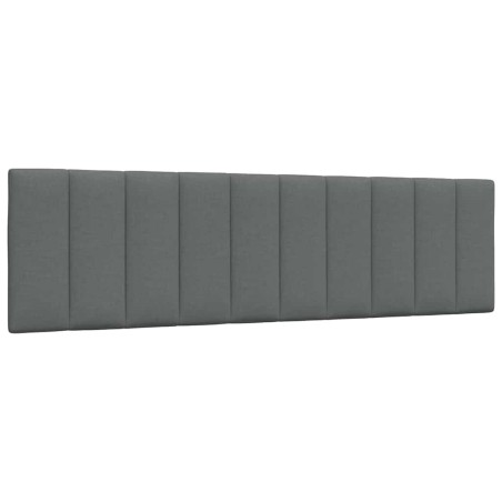 Coussin de tête de lit Hanko gris foncé 180 cm tissu 629803629803