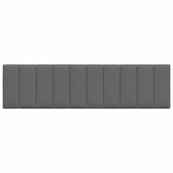Coussin de tête de lit Hanko gris foncé 180 cm tissu 629803629803