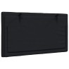 Coussin de tête de lit Hanko noir 90 cm tissu 629804629804
