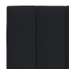 Coussin de tête de lit Hanko noir 90 cm tissu 629804629804