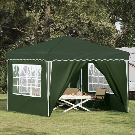 Tente de fête pop-up 288 x 288 x 245 cm Vert Tissu Oxford 629820629820