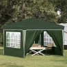 Tente de fête pop-up 288 x 288 x 245 cm Vert Tissu Oxford 629820629820