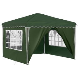 Tente de fête pop-up 288 x 288 x 245 cm Vert Tissu Oxford 629820629820
