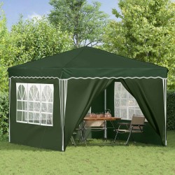 Tente de fête pop-up 288 x 288 x 245 cm Vert Tissu Oxford 629820629820