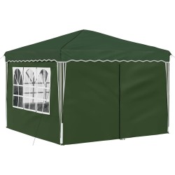 Tente de fête pop-up 288 x 288 x 245 cm Vert Tissu Oxford 629820629820