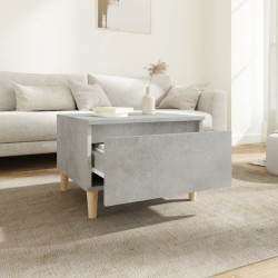 Table d'appoint Gris béton 50x46x35 cm Bois d'ingénierie 629822629822