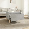 Table d'appoint Gris béton 50x46x35 cm Bois d'ingénierie 629822629822