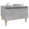 Table d'appoint Gris béton 50x46x35 cm Bois d'ingénierie 629822629822