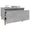 Table d'appoint Gris béton 50x46x35 cm Bois d'ingénierie 629822629822