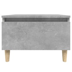 Table d'appoint Gris béton 50x46x35 cm Bois d'ingénierie 629822629822