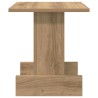 Table d'appoint Chêne artisanal 35,5 x 35 x 40 cm 629824629824