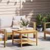 Table d'appoint Huile Naturelle 60 x 60 x 45 cm 629826629826
