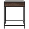 Table de chevet avec LED infini chêne marron 40x40x51 cm 629828629828