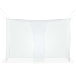 Filet anti-moustiques pour lit 156 mailles 3 pcs Blanc 629829629829