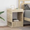 Table d'appoint 2 pcs Chêne Sonoma 40 x 40 x 56 cm 629830629830