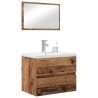 Ensemble de mobilier de salle de bain 3 pcs Bois Ancien 629831629831