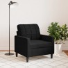 Fauteuil Noir 60 cm Velours 629832629832