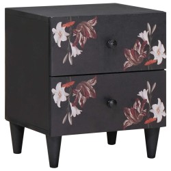 Table de chevet Marron 40 x 33,5 x 46 cm Bois de mangue massif 629835629835