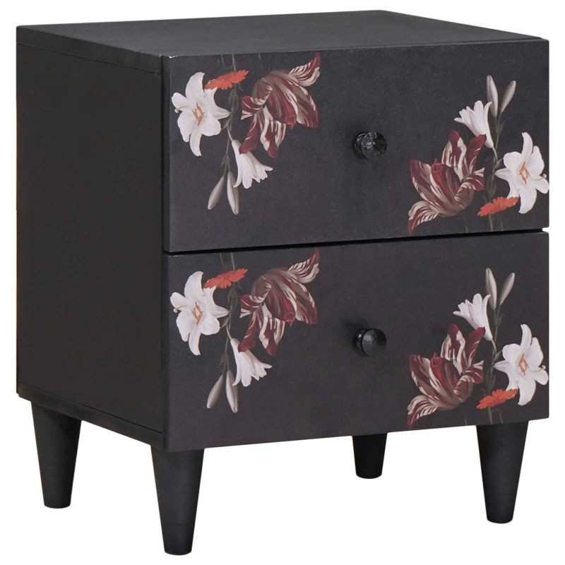 Table de chevet Marron 40 x 33,5 x 46 cm Bois de mangue massif 629835629835