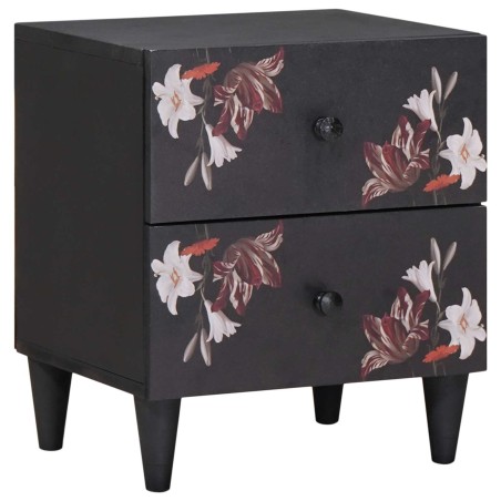 Table de chevet Marron 40 x 33,5 x 46 cm Bois de mangue massif 629835629835