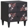 Table de chevet Marron 40 x 33,5 x 46 cm Bois de mangue massif 629835629835