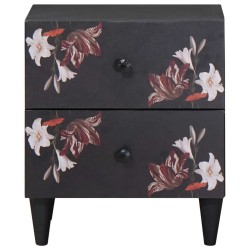 Table de chevet Marron 40 x 33,5 x 46 cm Bois de mangue massif 629835629835