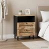 Table de chevet Marron et Noir 50 x 33 x 60 cm 629836629836