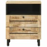 Table de chevet Marron et Noir 50 x 33 x 60 cm 629836629836