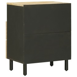 Table de chevet Marron et Noir 50 x 33 x 60 cm 629836629836