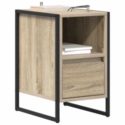 Table de chevet Sonoma 39,5 x 30 x 50 cm Bois d'ingénierie 629839629839