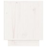 Table de chevet Blanc 40x34x40 cm Bois de pin solide 629841629841