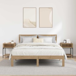 Table de chevet 2 pc Chêne artisanal 40 x 40 x 50 cm 629843629843