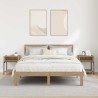 Table de chevet 2 pc Chêne artisanal 40 x 40 x 50 cm 629843629843