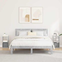 Table de chevet 2 pcs Gris béton 25,5 x 22 x 49,5 cm 629845629845