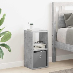 Table de chevet 2 pcs Gris béton 25,5 x 22 x 49,5 cm 629845629845