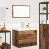 Ensemble de mobilier de salle de bain 3 pcs Bois Ancien 629850629850