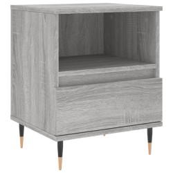 Tables de chevet 2 pcs sonoma gris 40x35x50 cm bois ingénierie 629851629851
