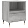 Tables de chevet 2 pcs sonoma gris 40x35x50 cm bois ingénierie 629851629851