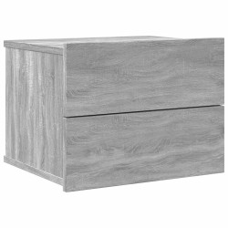 Tables de chevet 2 pcs Sonoma gris 40x30x30cm Bois d'ingénierie 629852629852