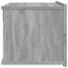Tables de chevet 2 pcs Sonoma gris 40x30x30cm Bois d'ingénierie 629852629852