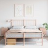Tables de chevet 2 pcs rose 36x39x50,5 cm acier 629853629853