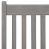 Ensemble de salle à manger de jardin 5 pièces (150-200) x 100 cm en bois d'acacia massif gris 629854629854