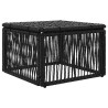 Tabouret Noir polyrotin 629856629856