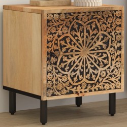 Table de chevet 40x33x46 cm Bois de manguier solide  629857629857