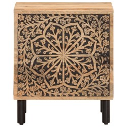 Table de chevet 40x33x46 cm Bois de manguier solide  629857629857